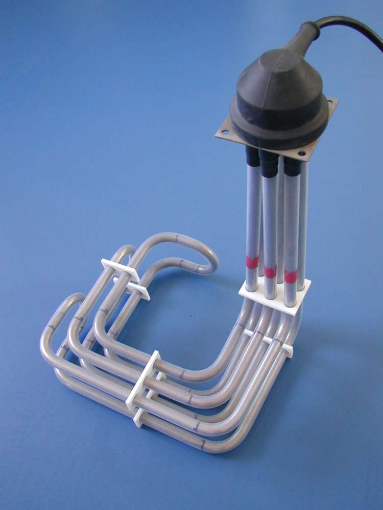 Uputatavad küttekehad 2 ibc mahutile uputatavad küttekehad